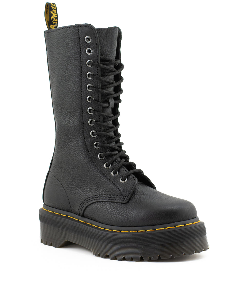 Dr. Martens — 1B99 Quad Boot - Black Pisa – Shoe La La Nelson BC