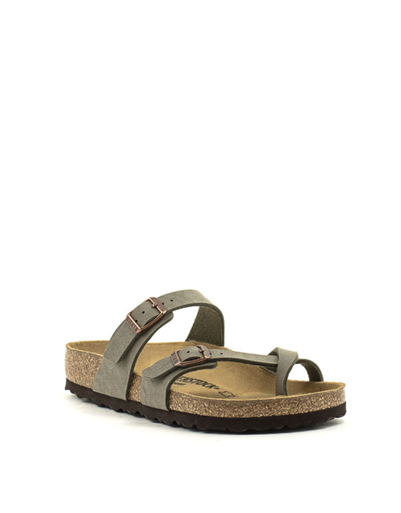 Birkenstock Mayari Birko Flor Stone Regular Width