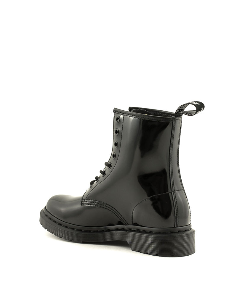 Dr. Martens 1460 Mono Patent Lamper 8 Eye Boot Black Shoe La