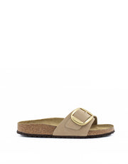 Birkenstock — Madrid Big Buckle Nubuck - Sandcastle Narrow Width