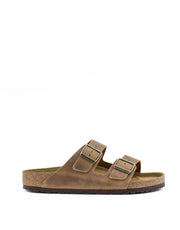 Birkenstock — Arizona Oiled - Cognac Regular Width