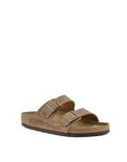 Birkenstock — Arizona Oiled - Cognac Regular Width