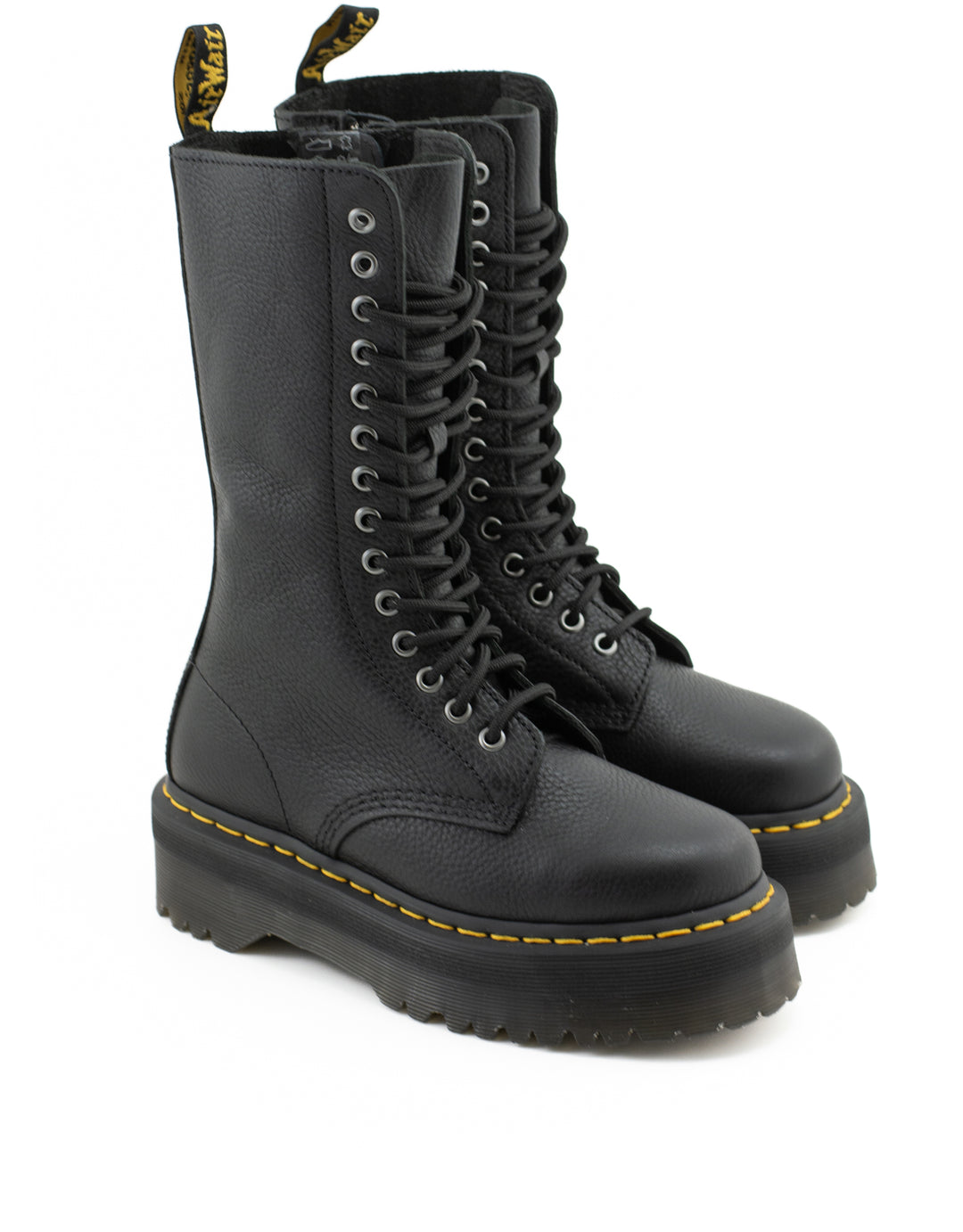Dr. Martens — 1B99 Quad Boot - Black Pisa – Shoe La La Nelson BC