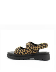 Bos & Co — Cipher Sandal - Leopard Suede