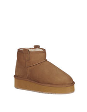 Emu — Foy Platform Boot - Chestnut