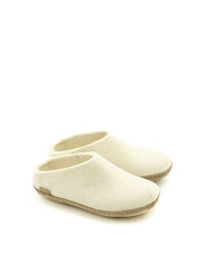  Glerups — Slip-On Leather Sole - White