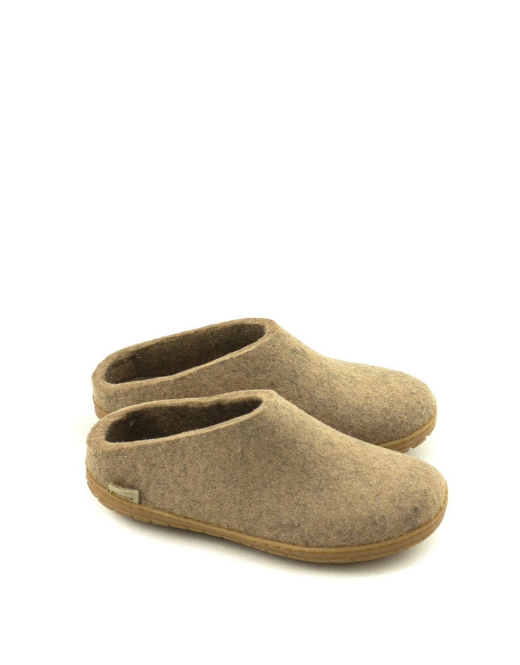 Glerups — Slip-On Honey Rubber - Sand