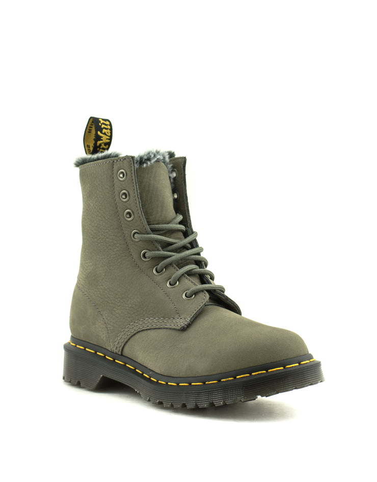 Dr. Martens — 1460 Serena Boot - Nickel Grey