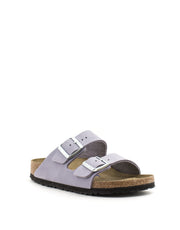 Birkenstock — Arizona SFB Nubuck - Purple Fog Narrow Width