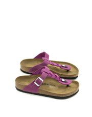 Birkenstock — Gizeh Braided Oiled Leather - Festival Fuchsia