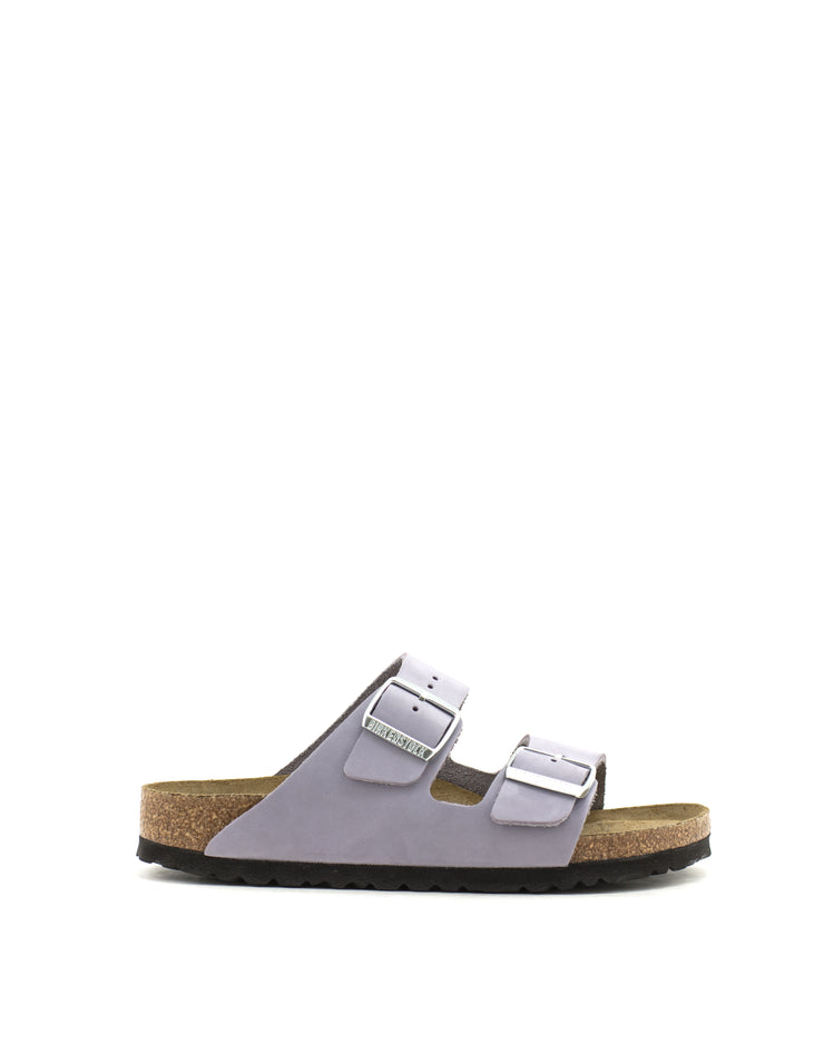 Birkenstock — Arizona SFB Nubuck - Purple Fog Narrow Width