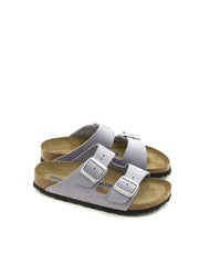 Birkenstock — Arizona SFB Nubuck - Purple Fog Narrow Width