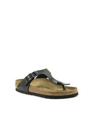 Birkenstock — Gizeh Birko-Flor Patent - Black Regular Width