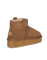 Emu — Foy Platform Boot - Chestnut