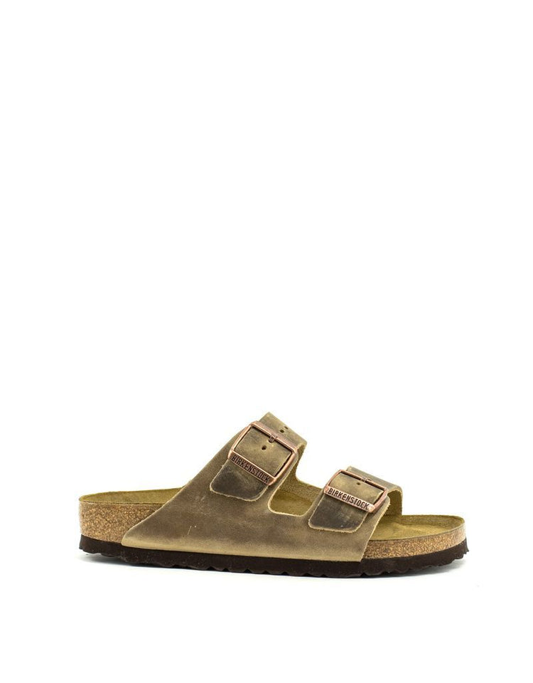 Birkenstock — Arizona Tobacco Leather Narrow Footbed – Shoe La La Nelson BC