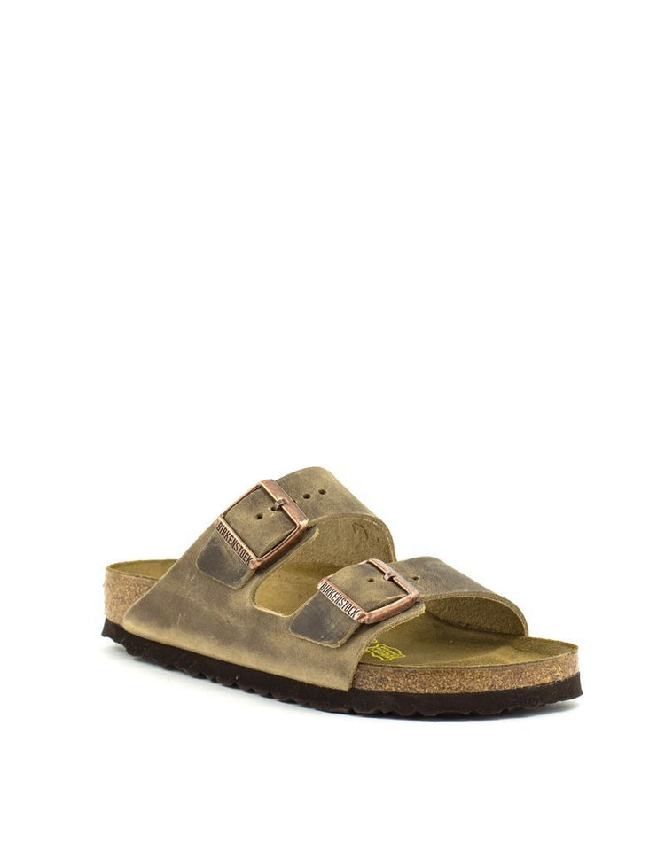 Birkenstock — Arizona Tobacco Leather Narrow Footbed – Shoe La La Nelson BC