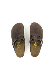 Birkenstock — Boston Leather - Habana Narrow Width