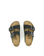 Birkenstock — Arizona Natural Leather - Black Regular Width