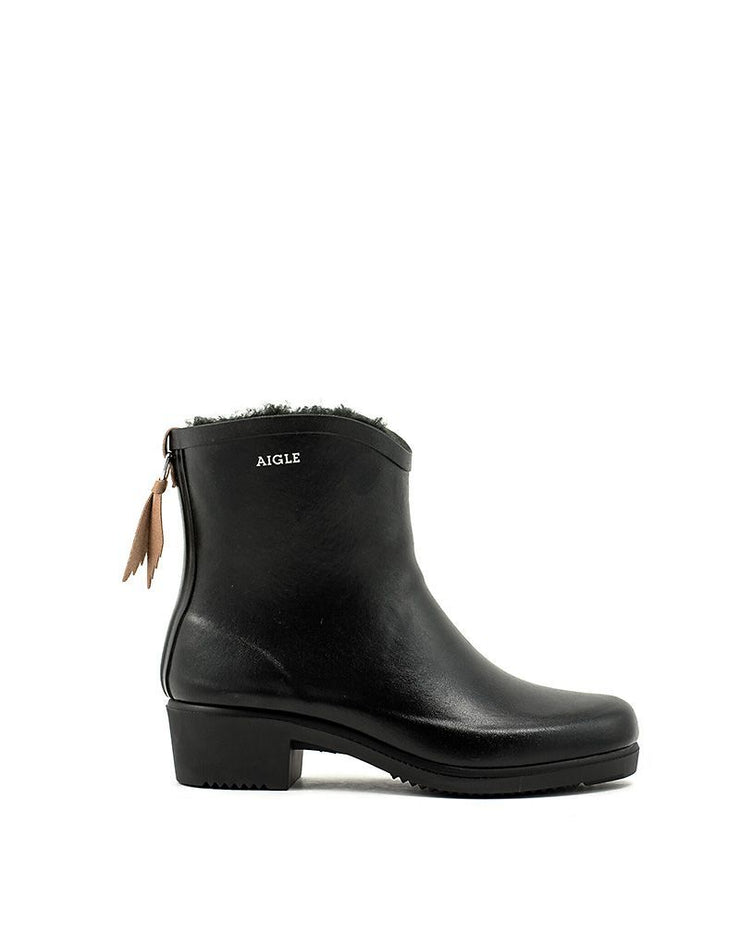 Aigle — Ms Juliette Bot Fur - Black