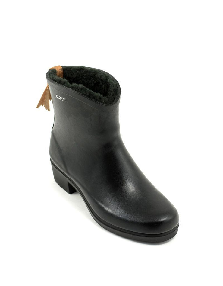 Aigle — Ms Juliette Bot Fur - Black