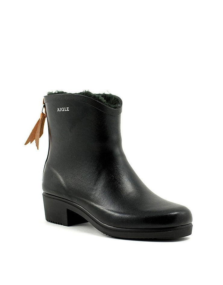 Aigle — Ms Juliette Bot Fur - Black