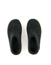 Glerups — Slip-on Rubber Sole - Charcoal