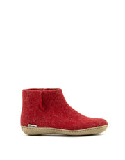Glerups — Boot Leather Sole - Red