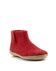Glerups — Boot Leather Sole - Red