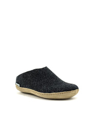 Glerups — Slip-on Suede Sole - Charcoal