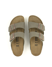 Birkenstock — Arizona Birko Flor - Stone Narrow Width