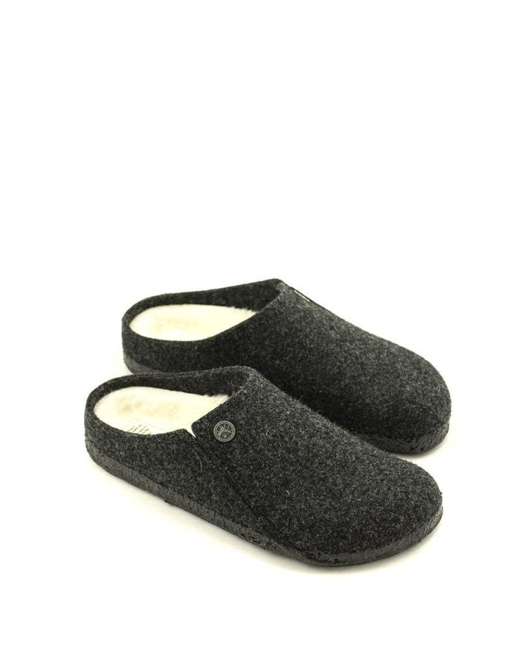 Birkenstock — Zermatt Rivet Slipper - Anthracite Narrow Width