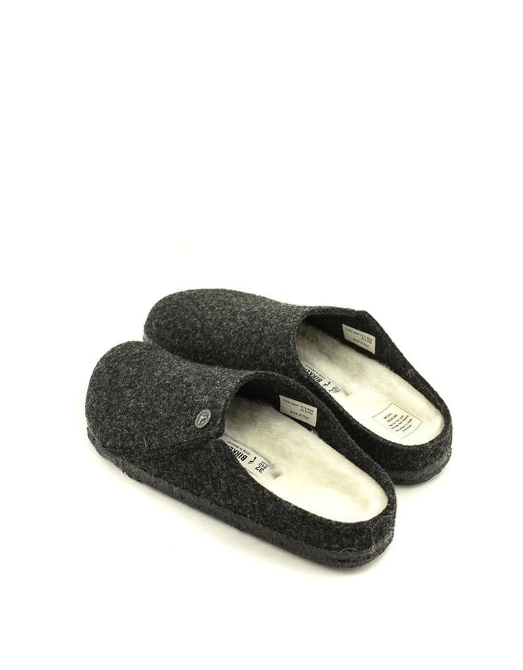 Birkenstock — Zermatt Rivet Slipper - Anthracite Narrow Width