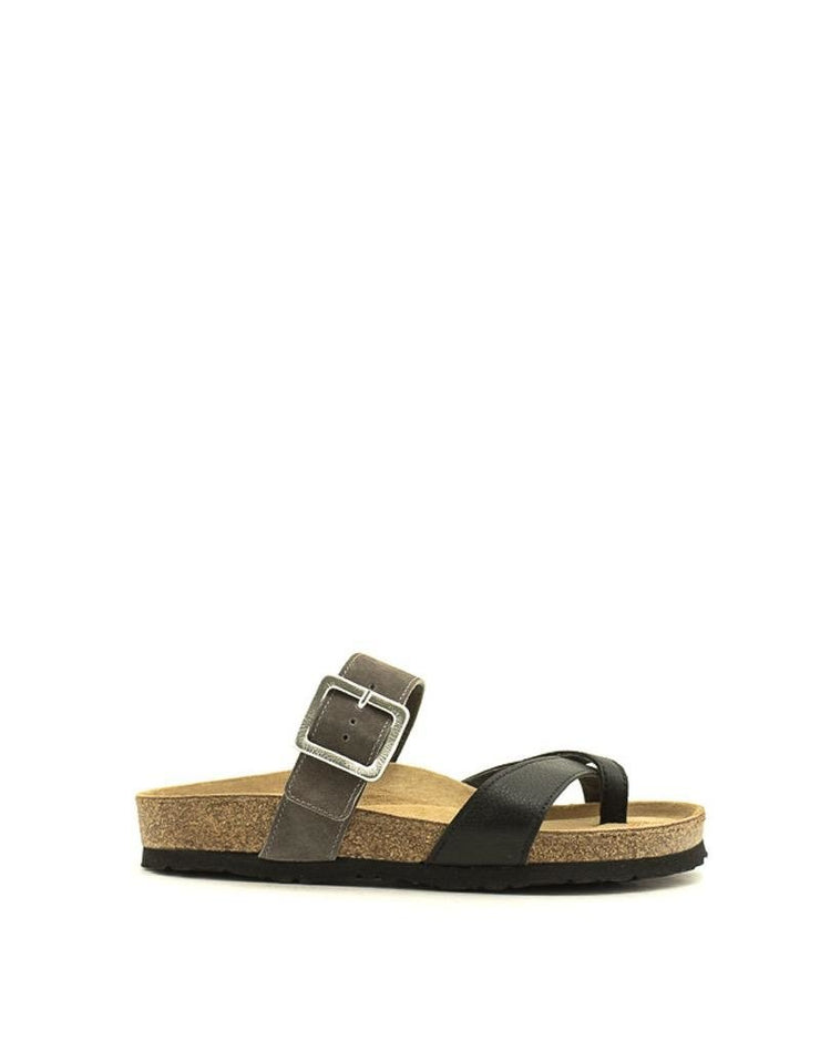 Naot — Fresno Sandal - Blk/Taupe