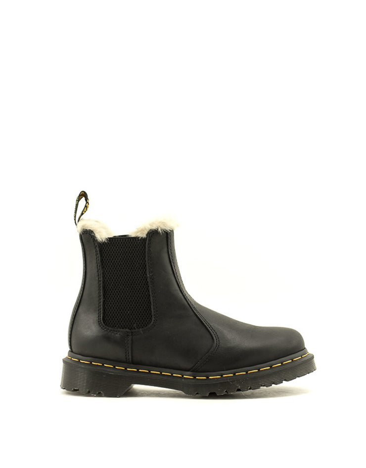 Dr. Martens — 2976 Leonore Burnished Wyoming Chelsea Boot - Black