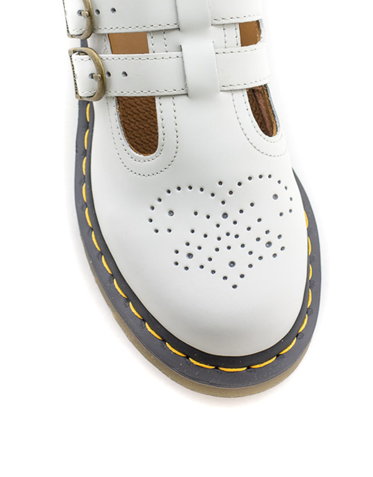 Dr. Martens — 8065 Mary Jane Smooth - White