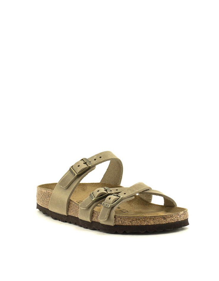 Birkenstock — Franca FL Waxy Leather - Tobacco Narrow Width