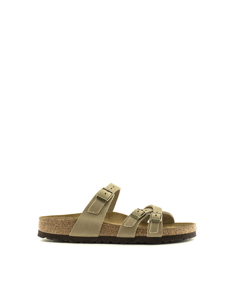 Birkenstock — Franca FL Waxy Leather - Tobacco Narrow Width