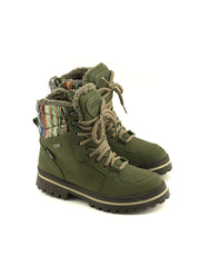 Attiba — 112LOC69-22 Waterproof Ice Grip Winter Boots - Green