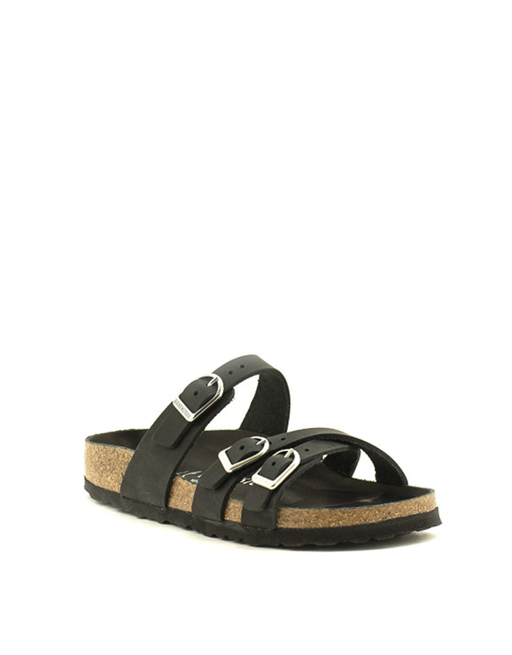 Birkenstock — Franca FL Hex - Black Narrow Width