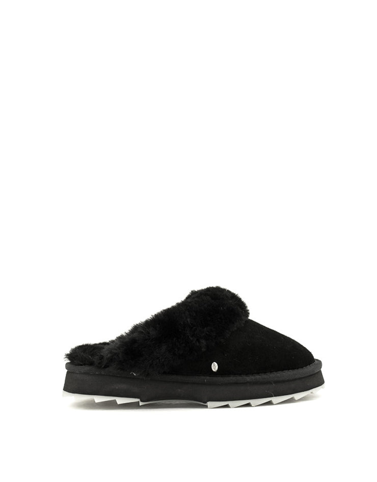 Emu — Jolie Sharky Slipper - Black