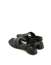 Yuko Imanishi — 732050 Saya Strap Sandal - Black
