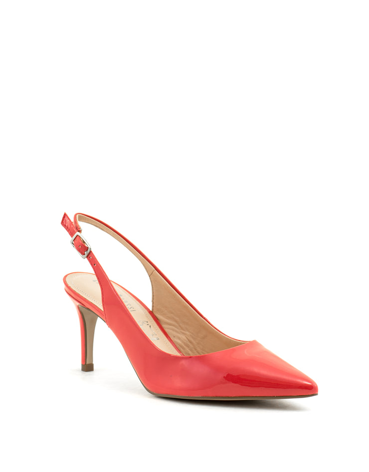 Capelli Rossi — Winter Shoe - Luscious Red Patent Leather