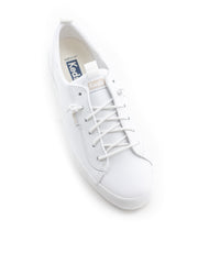 Keds — Kickback Leather Sneaker - White