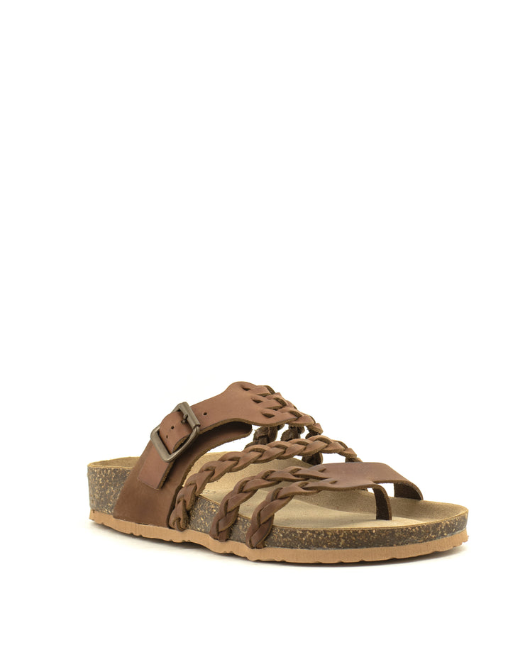 Bos & Co — Sabina Sandal - Brandy