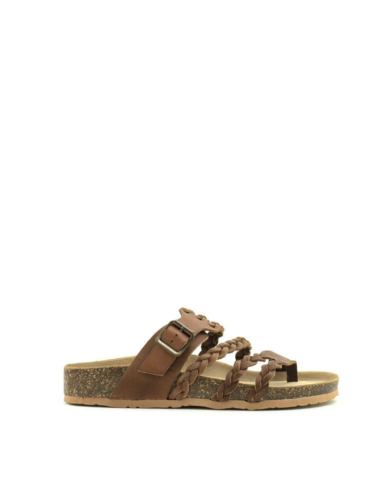 Bos & Co — Sabina Sandal - Brandy