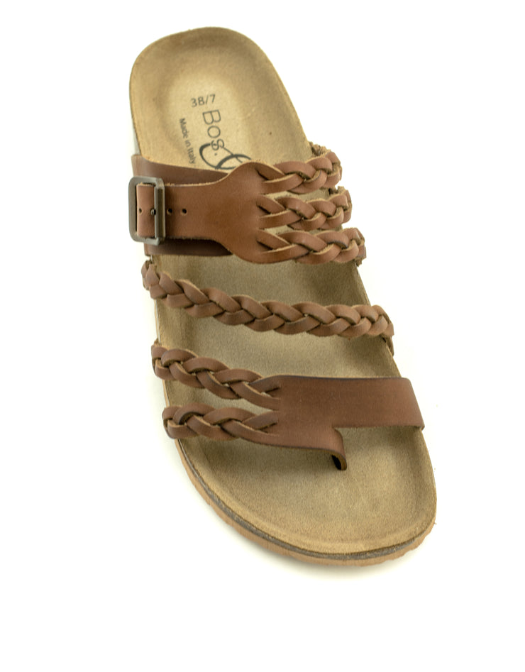 Bos & Co — Sabina Sandal - Brandy