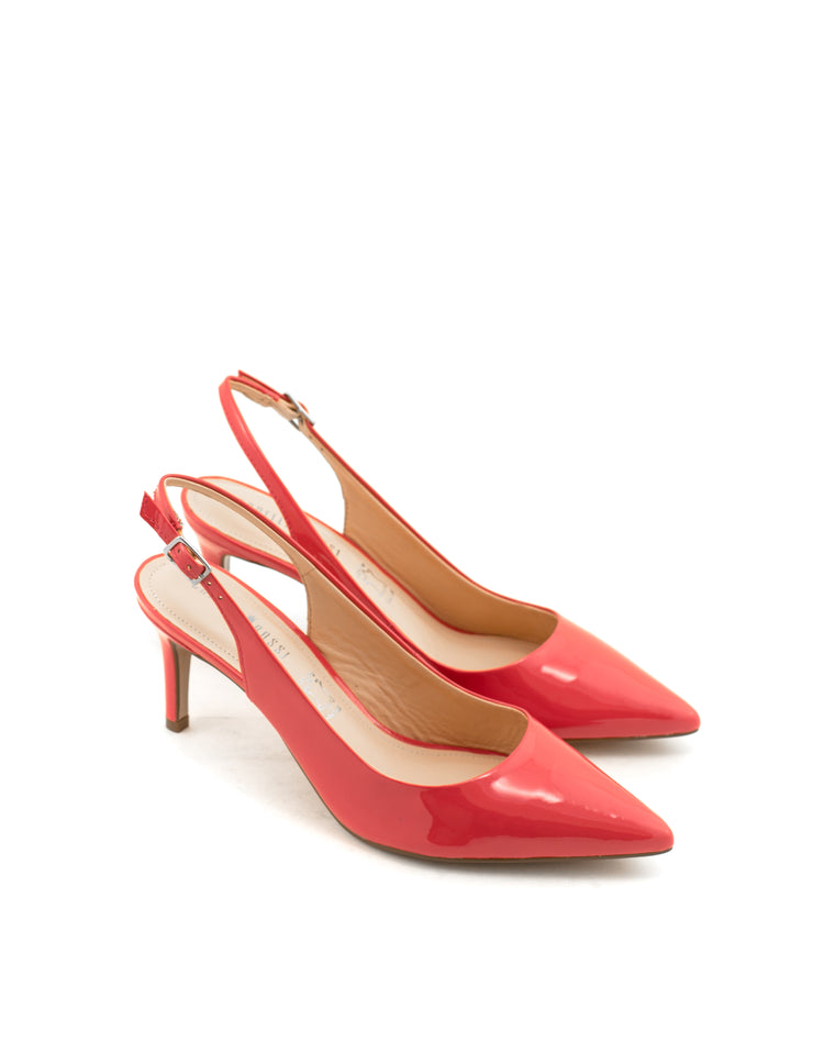 Capelli Rossi — Winter Shoe - Luscious Red Patent Leather