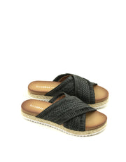 Los Cabos — Tinny Sandal - Black