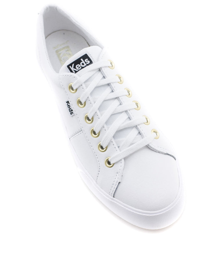 Keds — Jump Kick Duo Leather - White