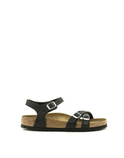 Birkenstock — Kumba Sandal Oiled Leather - Black Regular Width